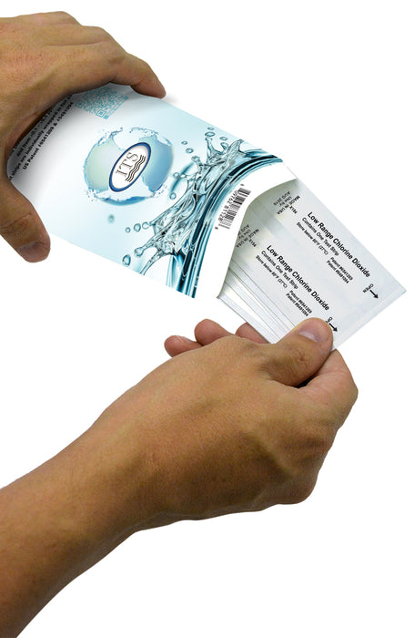 WaterWorks™ Chlordioxid niedriger Bereich (Pocket-Pack)