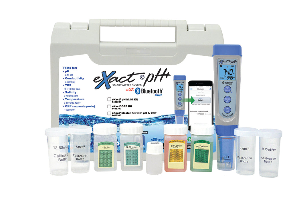eXact® pH+ mit Bluetooth-Multitestkit