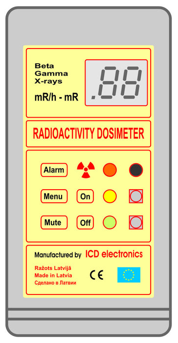 Strahlungs Dosimeter RD01