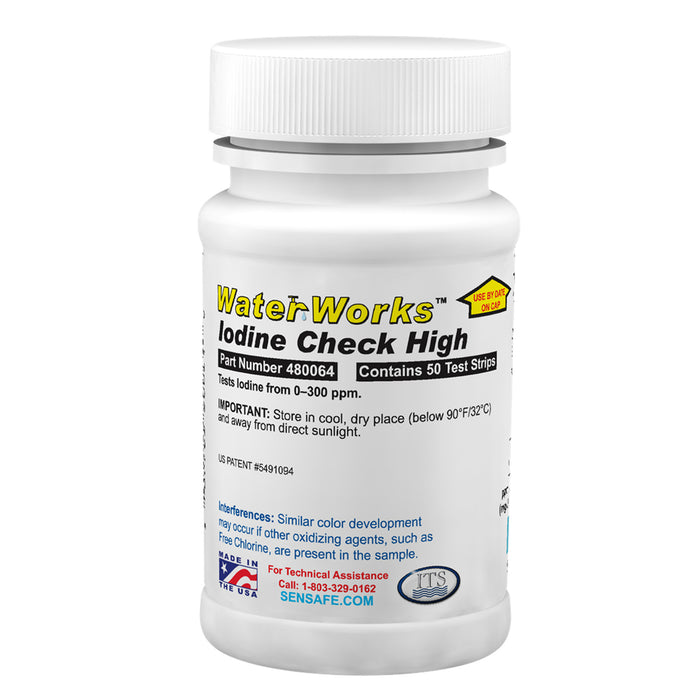 WaterWorks™ Iodine Check High Range